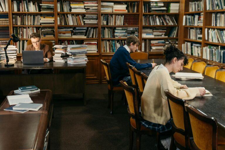Image d'une bibliothèque